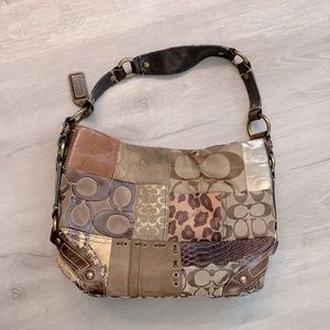 Coach patchwork bag